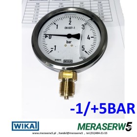 WIKA 113.53.100 -1+5BAR  PCA 